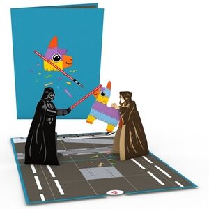 Darth Vader Celebration Lovepop Greeting Card